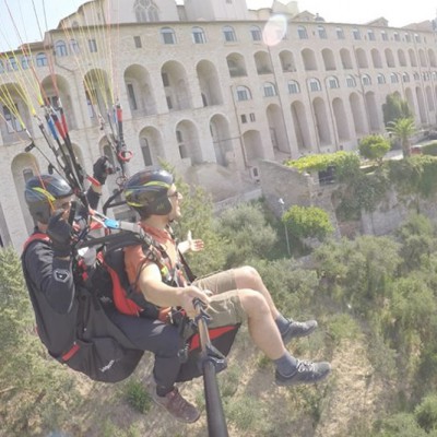 parapendio biposto in Umbria ad Assisi