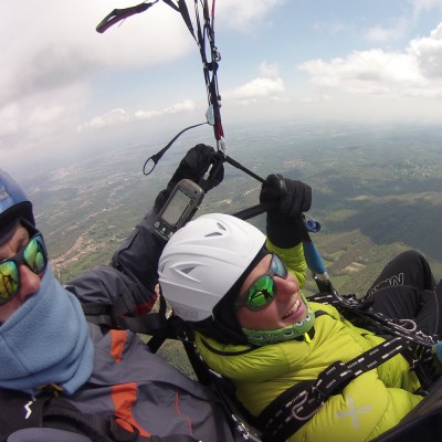 volare in parapendio con Pierandrea Patrucco in Piemonte