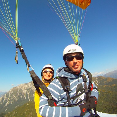 Volare in parapendio in Friuli