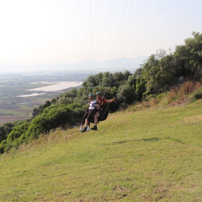 Parapendio biposto a Paestum - Capaccio
