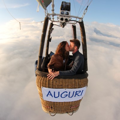 volare in mongolfiera in Valle d'Aosta esclusivo per coppie
