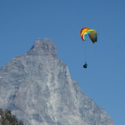 volare in parapendio biposto in Valle d'Aosta