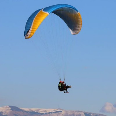 Volare sul Montegrappa...