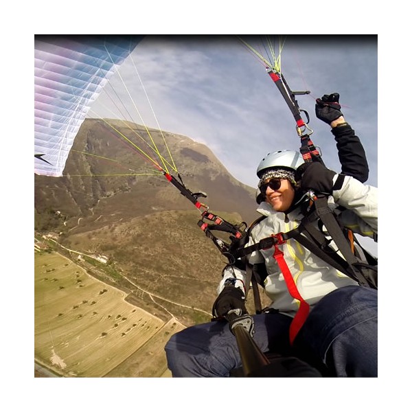parapendio biposto in Umbria Monte Cucco