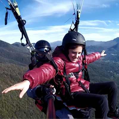 volare in parapendio a Laveno